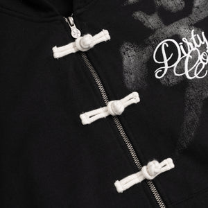 Áo Khoác Hoodie Crack Printed - Local Brand Chính Hãng