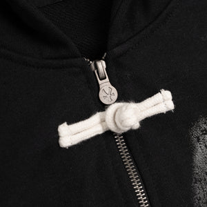 Áo Khoác Hoodie Crack Printed - Local Brand Chính Hãng