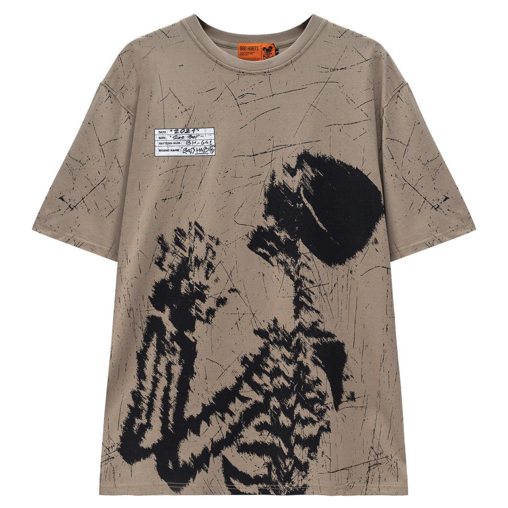 Unisex Bad Habits CRACK T-shirt 100% Cotton - Genuine Local Brand