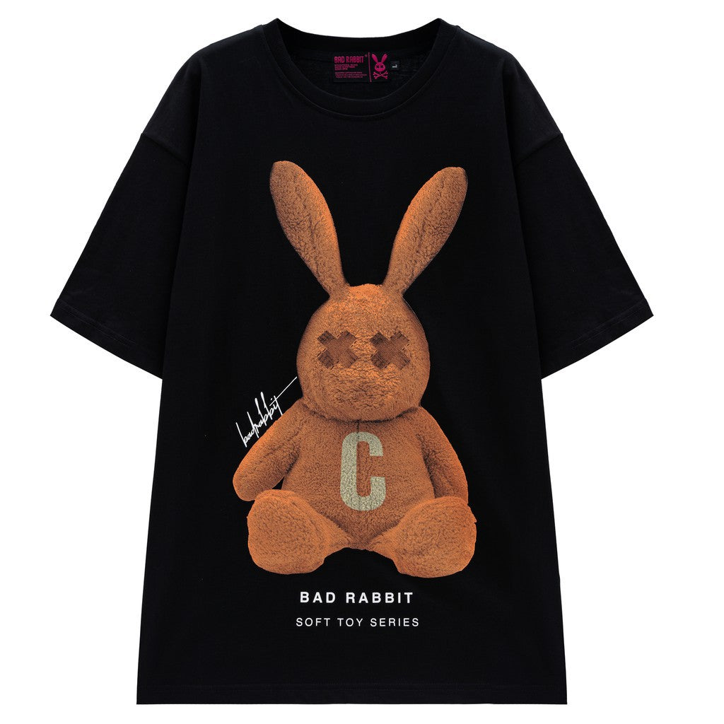 Unisex Bad Rabbit TOY BROWN T-shirt 100% Cotton - Genuine Local Brand
