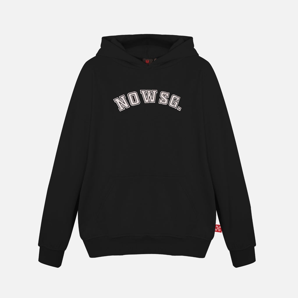 NEEDS OF WISDOM Pullover University Hoodie - Black - Genuine Local Brand