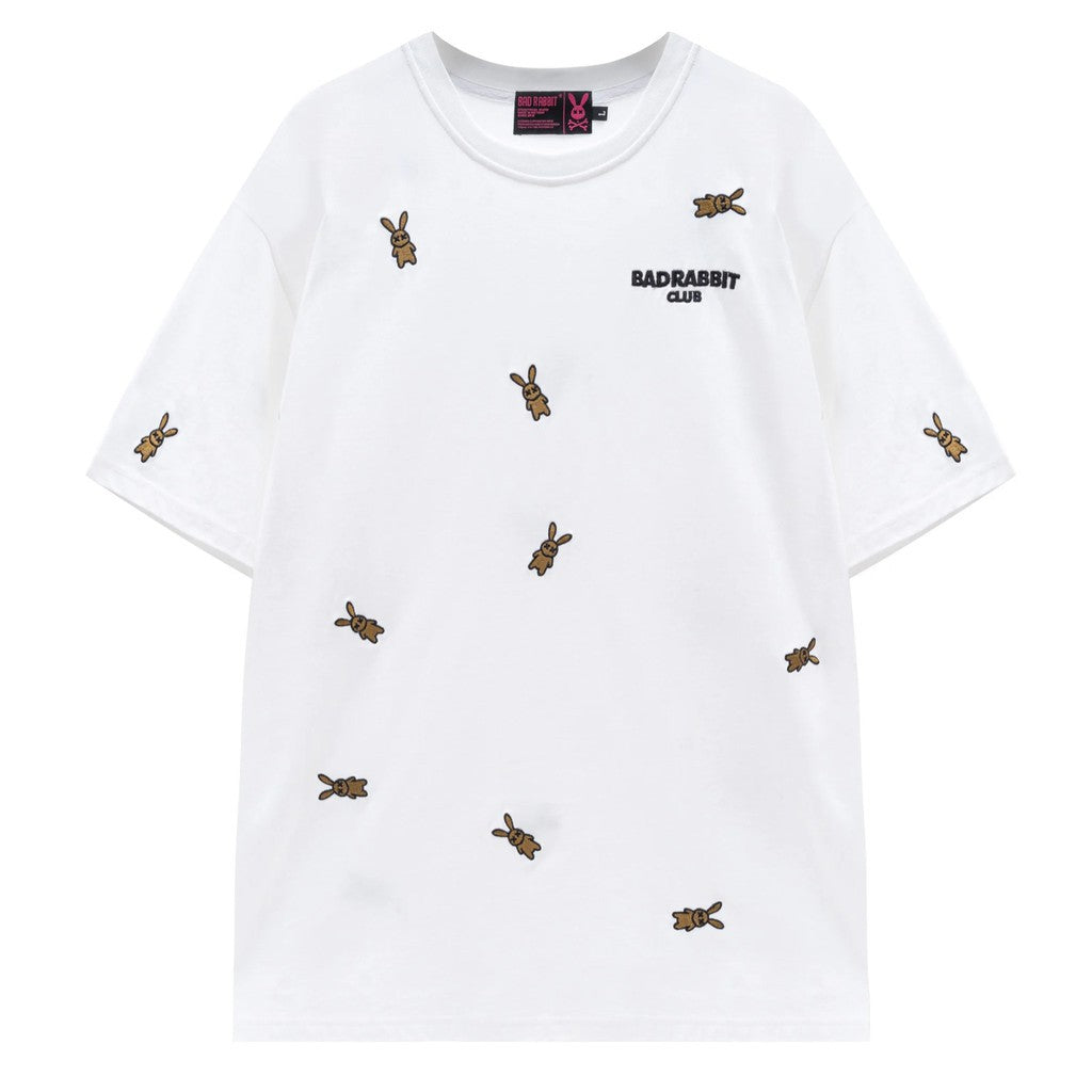 Áo Thun Unisex Bad Rabbit Rabbies Đen trắng 100% Cotton - Local Brand Chính Hãng