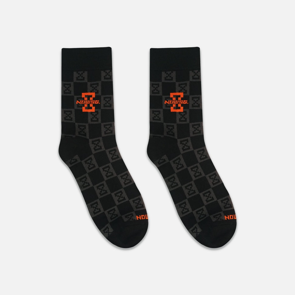 Vớ NEEDS OF WISDOM Pattern Socks - Local Brand Chính Hãng