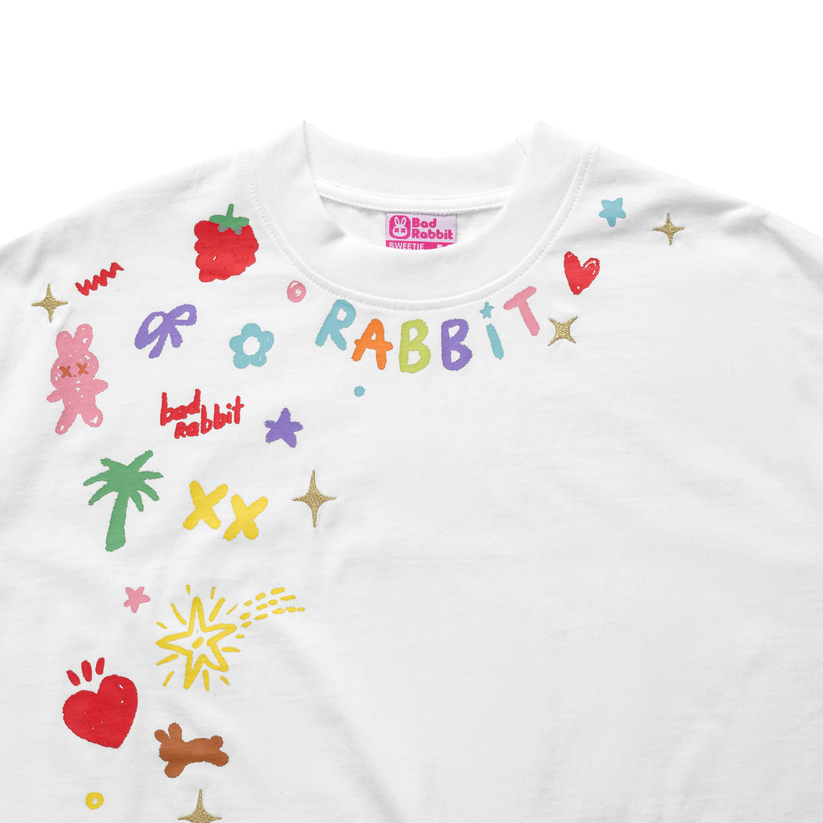 Áo Thun Summer Sticker Rabbit Boxy Tee - Local Brand Chính Hãng