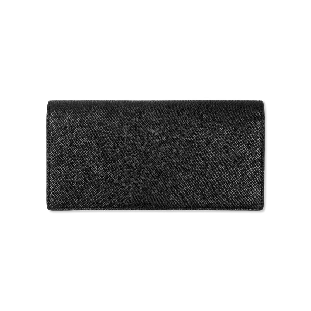 Levents Long Wallet/ Black Wallet Unisex Faux Leather Simily