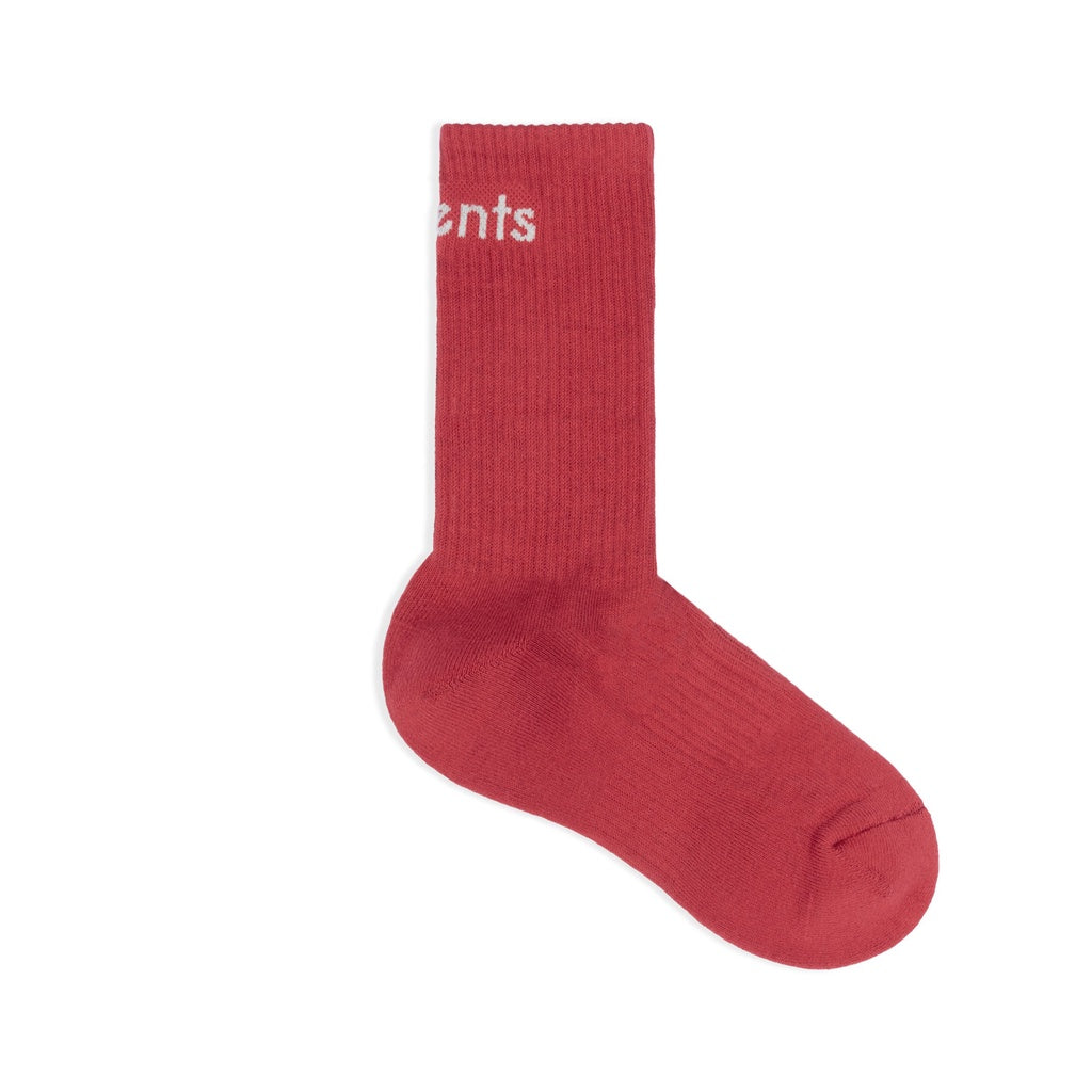 Levents Basic socks/ Red 100% Cotton Unisex