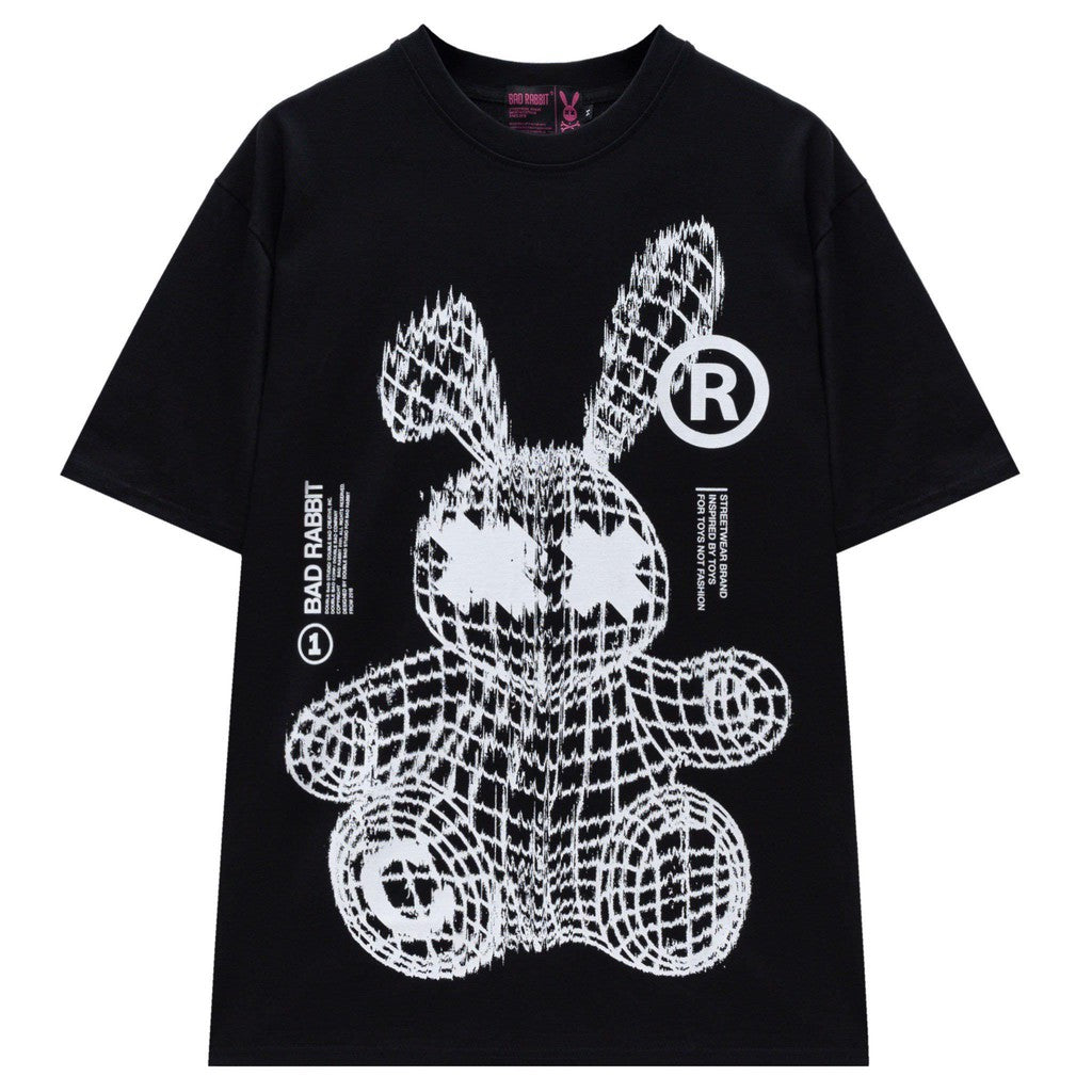 Áo Thun Unisex Bad Rabbit THE GRID Chất Cotton Local Brand Chính Hãng