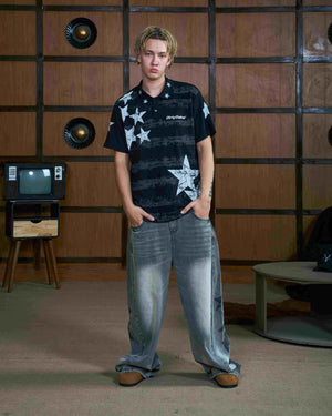 Áo Thun Polo Dico Striped Star - Local Brand Chính Hãng