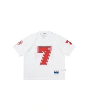 Áo Thun Logo Football Jersey Kids - White - Local Brand Chính Hãng