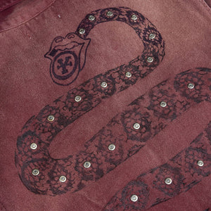 Áo Khoác Denim Dcxrs Western Rivet Snake - Local Brand Chính Hãng