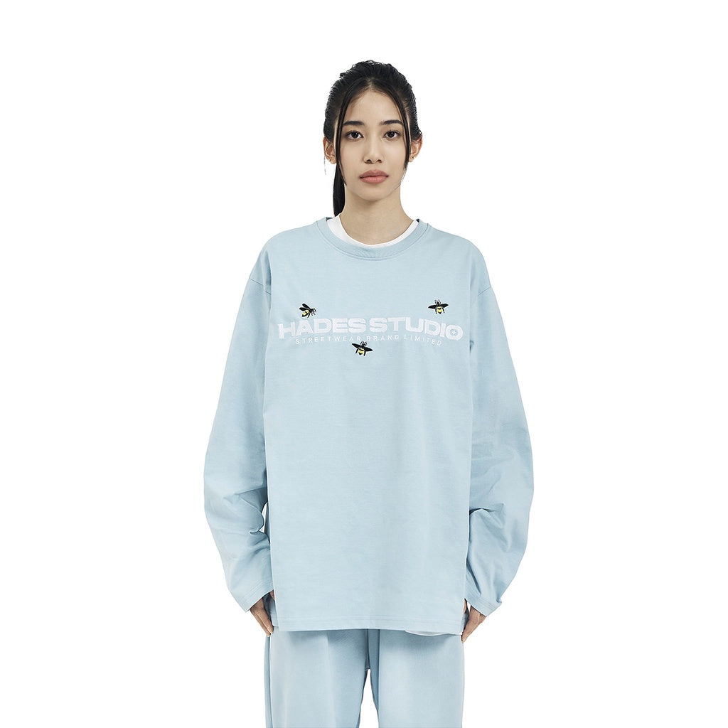 HADES Essential Long Sleeve - Genuine HADES Brand Unisex cotton long sleeve shirt