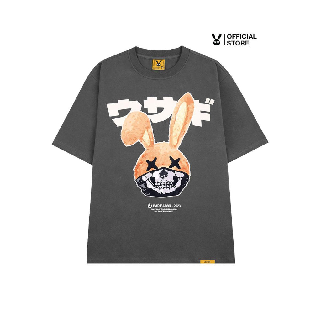 Unisex Bad Rabbit T-shirt - Skull Mask Rabbit Tee - Genuine Local Brand
