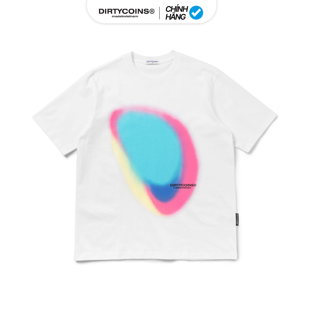 DirtyCoins Gradient Regular T-shirt - White