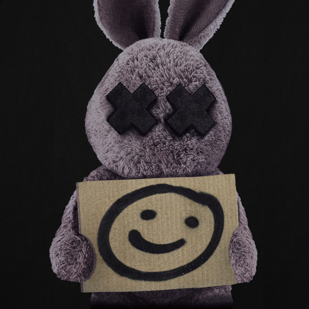Unisex Bad Rabbit T-Shirt - Rabbit High As Well Tee - Genuine Local Brand
