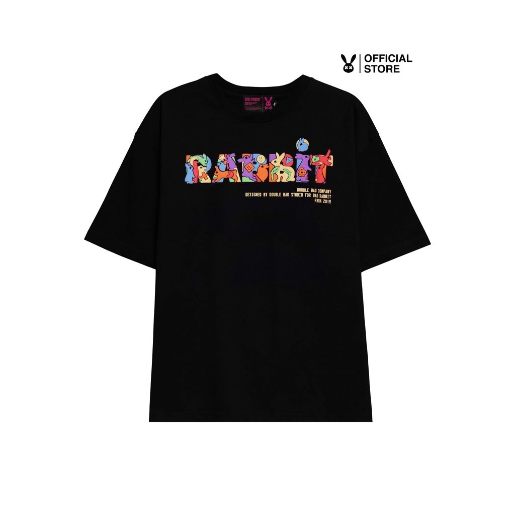 Unisex Bad Rabbit FULL RABBIT T-shirt 100% Cotton - Genuine Local Brand