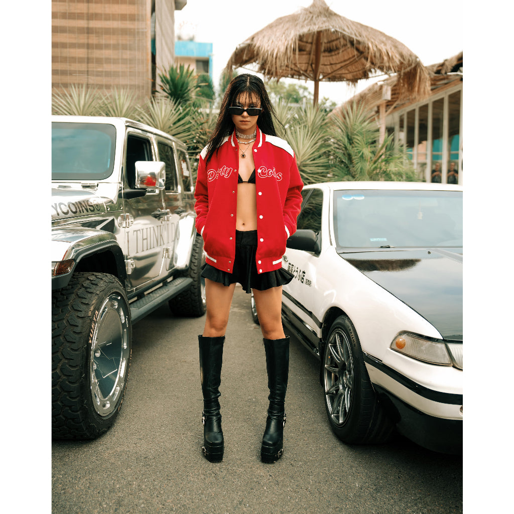 DirtyCoins University Felt Varsity Jacket