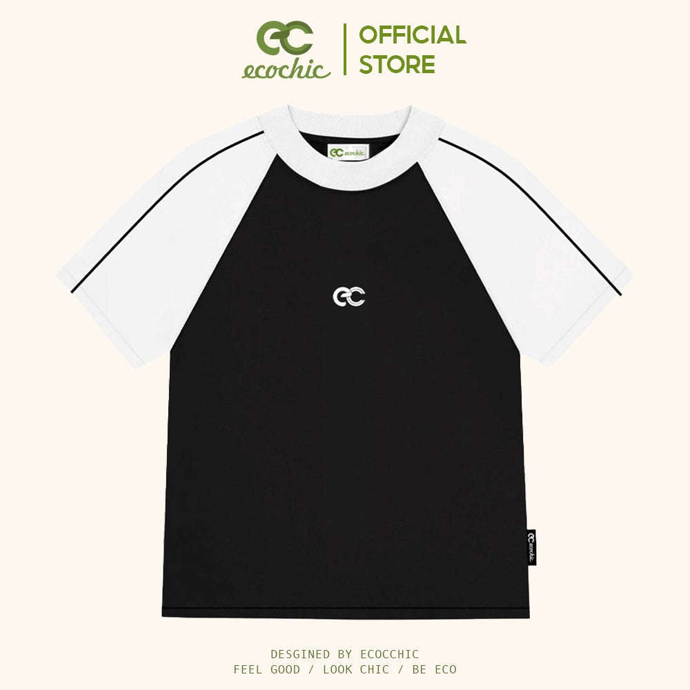 Baby Tee T-shirt ECOCHIC BIBI BASIC Local Brand Genuine Unisex Slim Fit Premium Cotton 100% B005