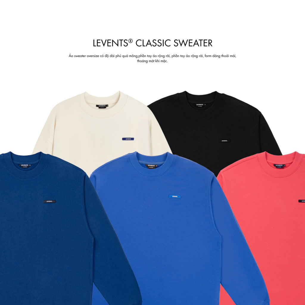 Levents Classic Sweater Unisex Oversized