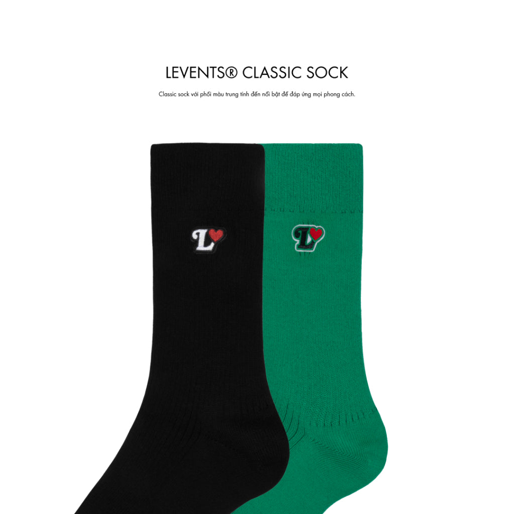 Levents Classic Socks 100% Cotton Unisex