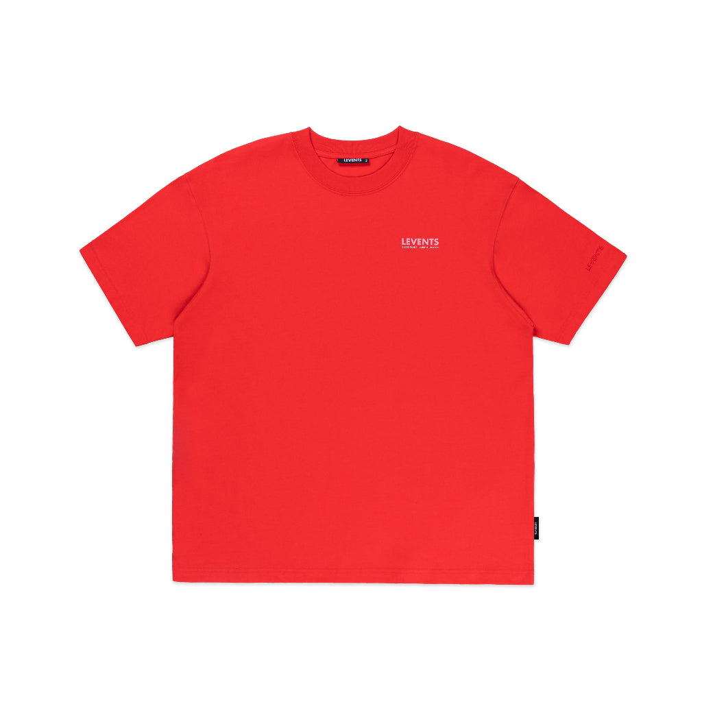 Levents XL Logo T-shirt 2.0 Tee 100% Cotton Unisex Oversized T-shirt