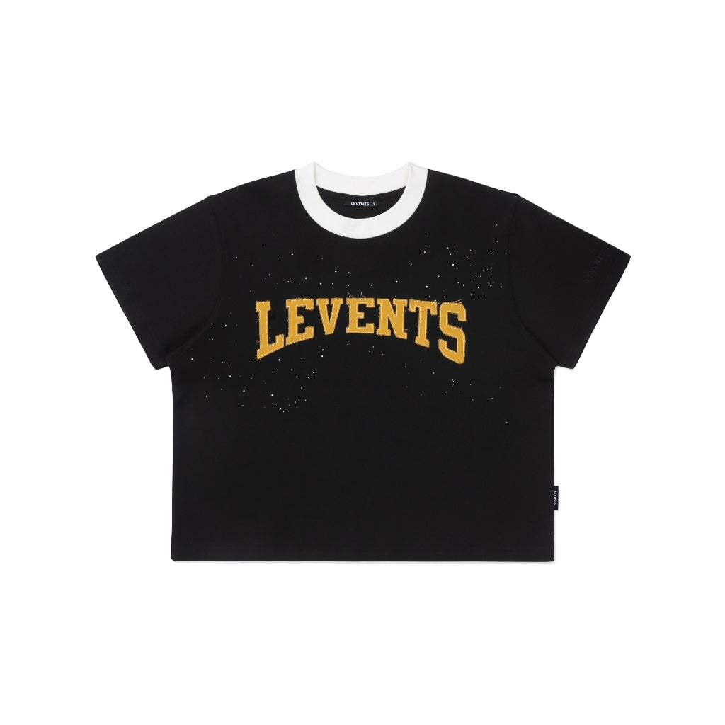 Boxy 2.0 Levents Stars Spray Tee 100% Cotton Unisex T-shirt