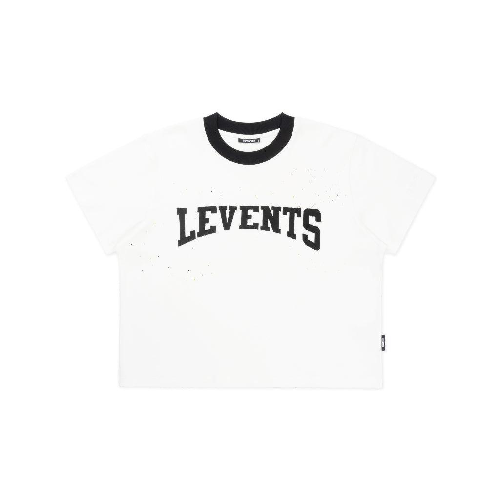 Boxy 2.0 Levents Stars Spray Tee 100% Cotton Unisex T-shirt