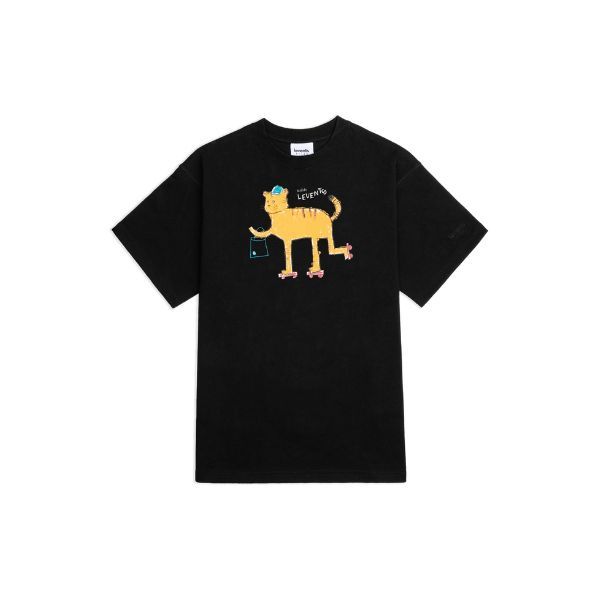 Levents T-Shirt "My Animals" Series Tiger Tee 100% Cotton Unisex Oversized T-shirt