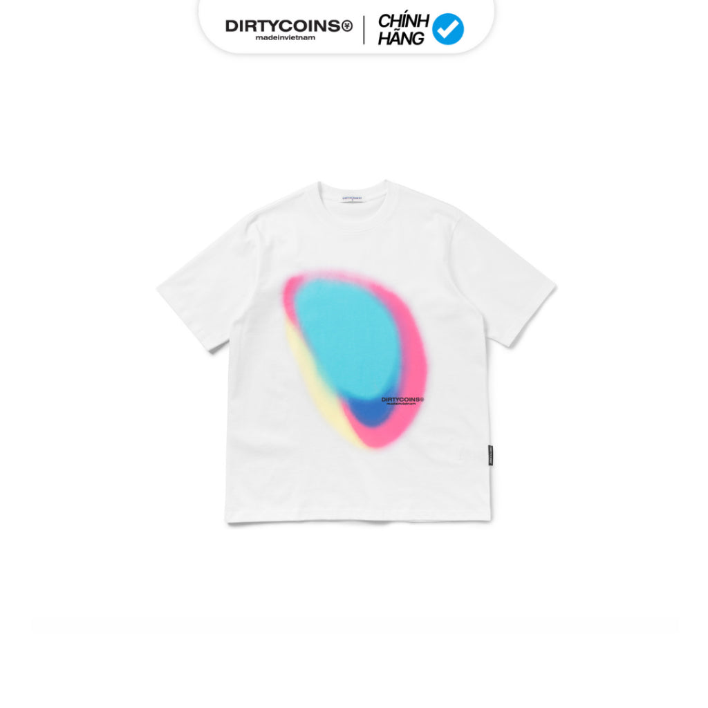 Áo Thun DirtyCoins Gradient Regular T-shirt - White