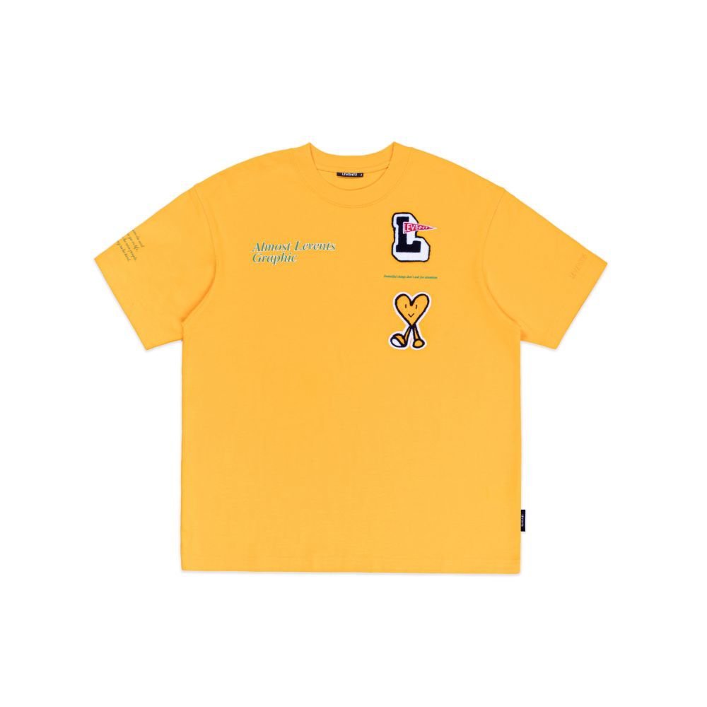 Levents Graphic Tee 100% Cotton Unisex Oversized T-shirt