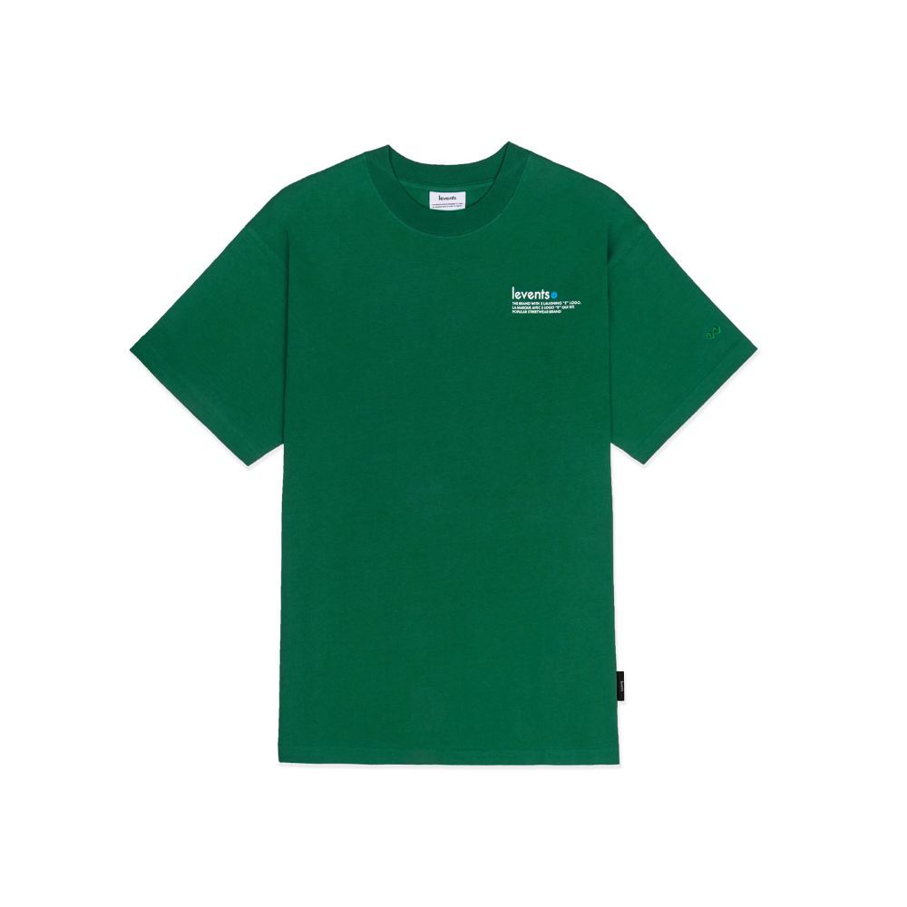 Levents T-shirt Popular Logo 2.0 Tee 100% Cotton Unisex Oversized T-shirt