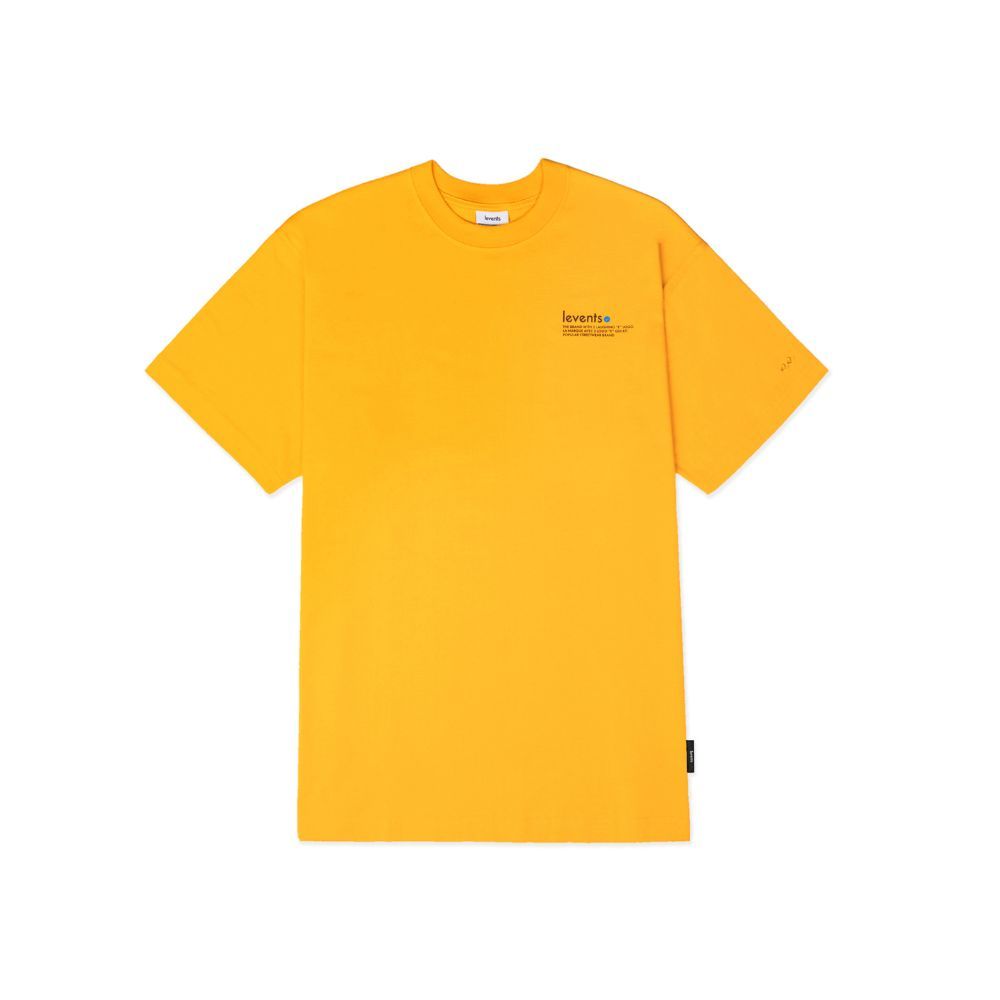 Levents T-shirt Popular Logo 2.0 Tee 100% Cotton Unisex Oversized T-shirt