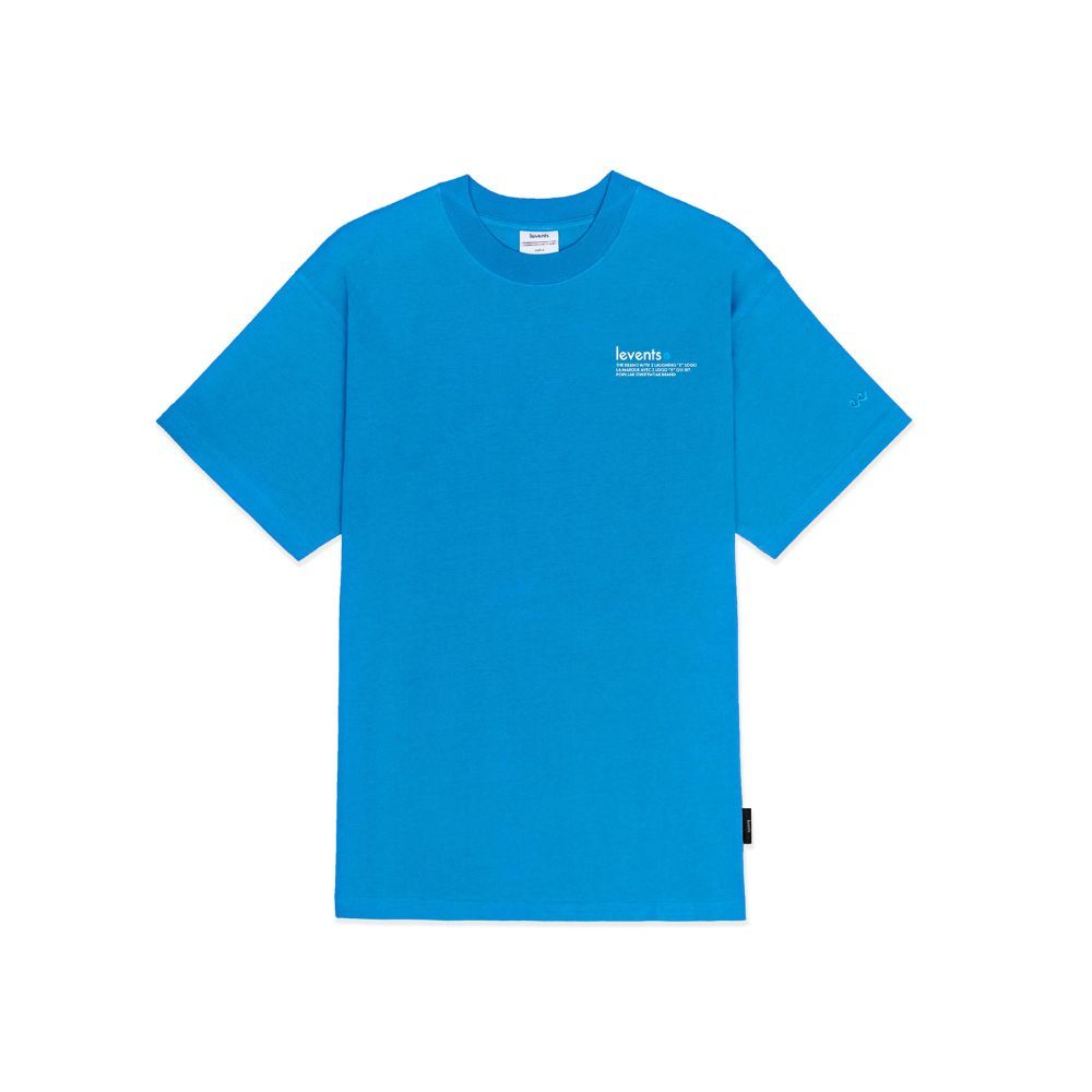 Levents T-shirt Popular Logo 2.0 Tee 100% Cotton Unisex Oversized T-shirt