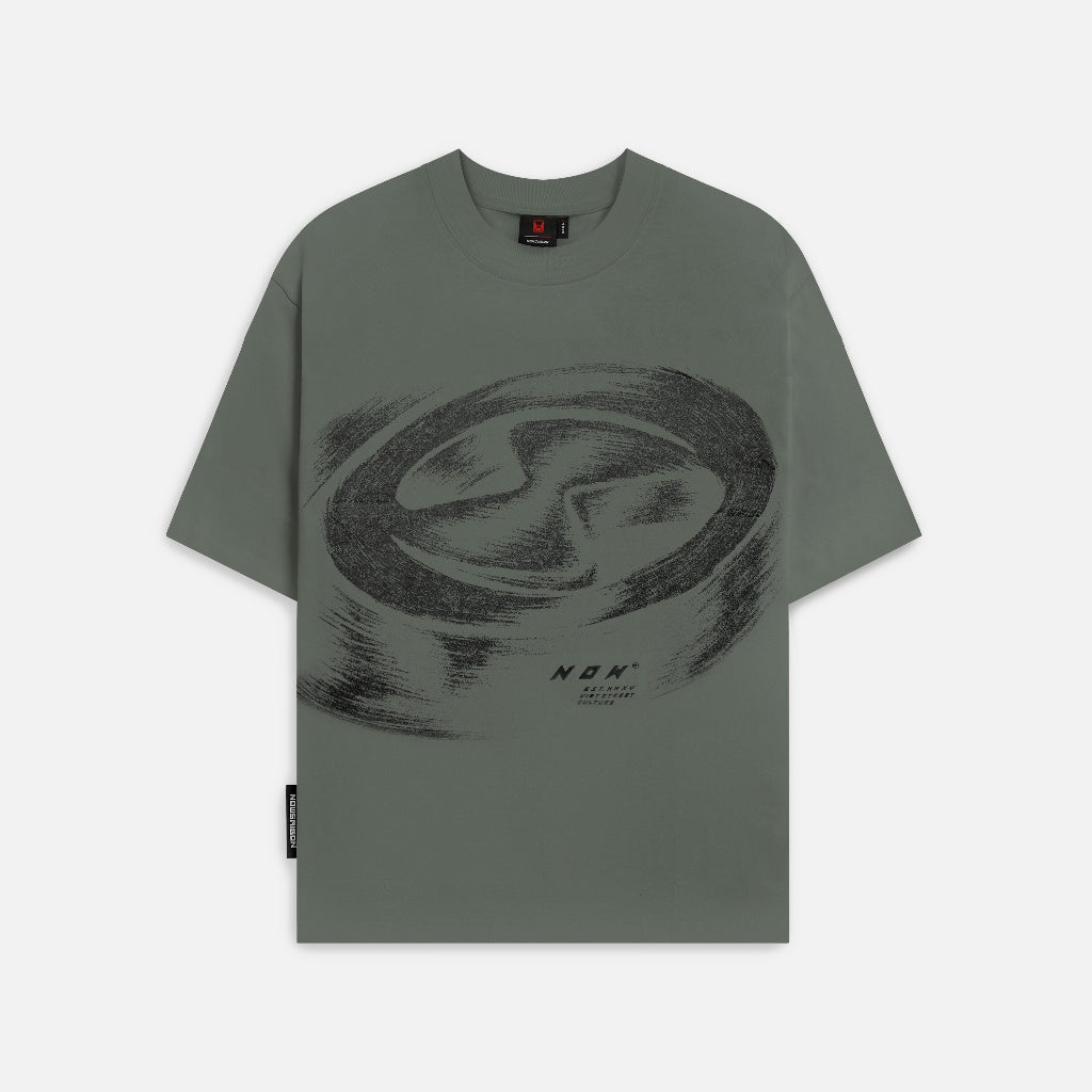 Áo thun NEEDS OF WISDOM Chalk Logo Tee - Tasman - Local Brand Chính Hãng