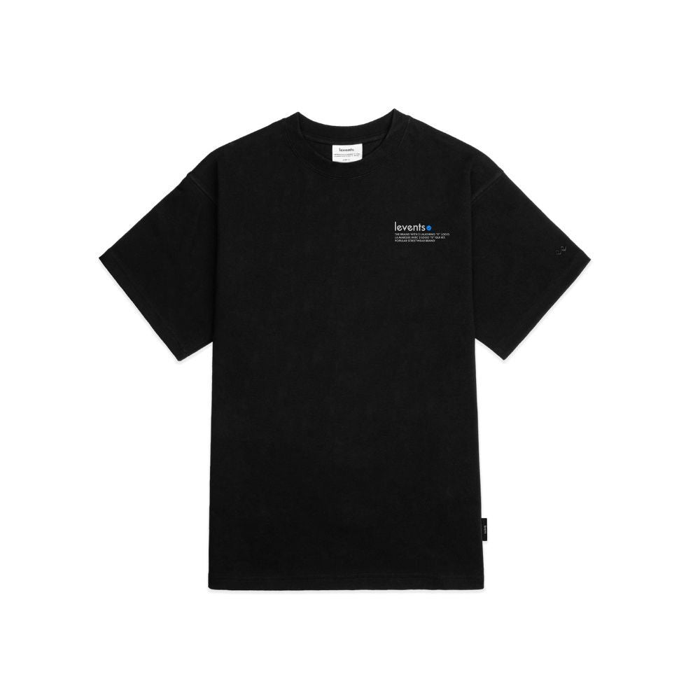 Levents T-shirt Popular Logo 2.0 Tee 100% Cotton Unisex Oversized T-shirt