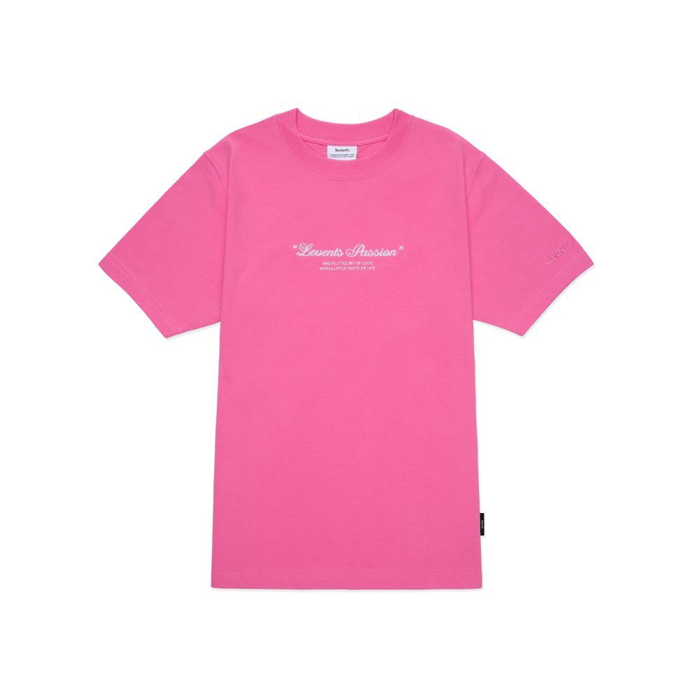 Regular Levents Passion Tee 100% Cotton Unisex T-shirt