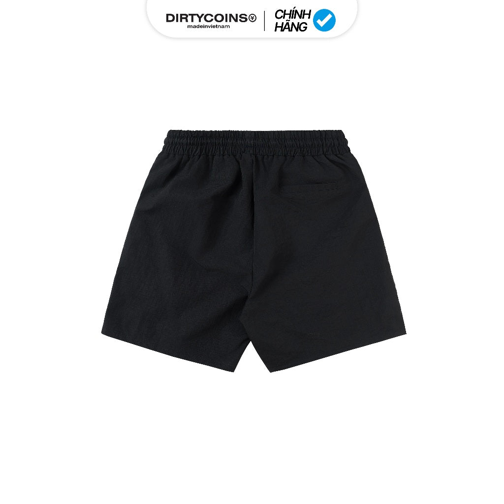 DirtyCoins Script Logo Nylon Shorts