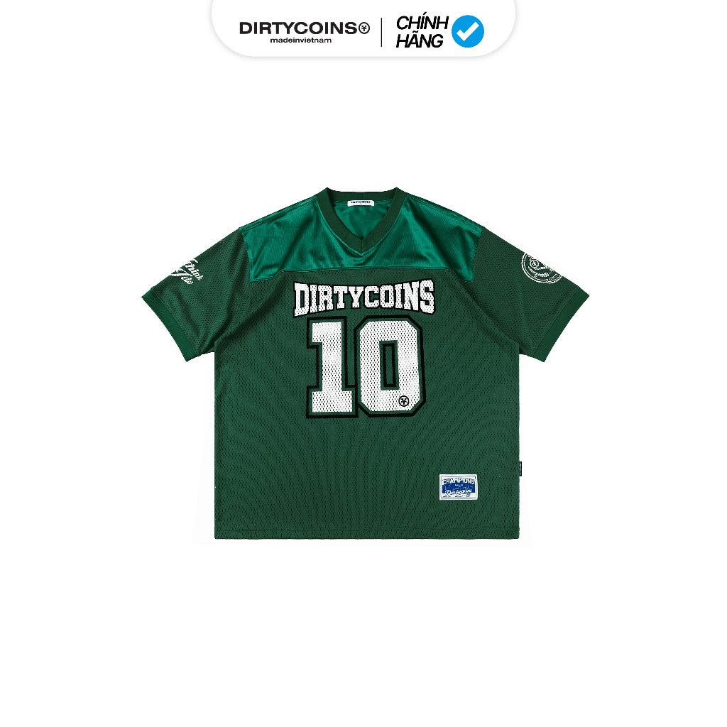 DirtyCoins Logo Football Jersey