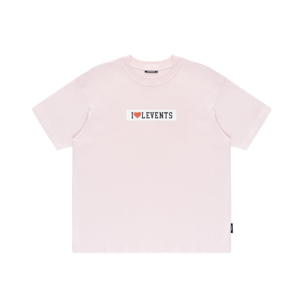 I Love Levents Tee 100% Cotton Unisex Oversized T-shirt