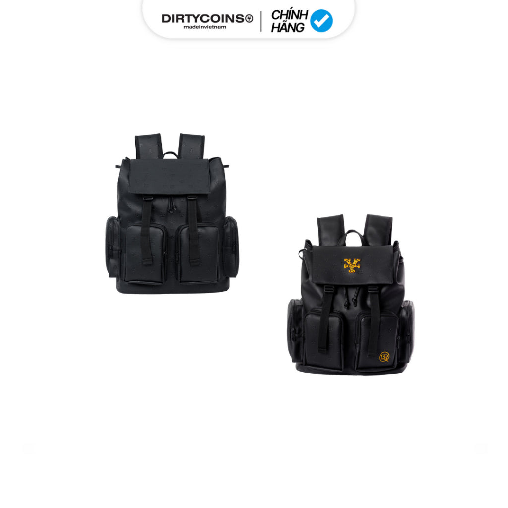 Balo DirtyCoins Y Pattern Signature Backpack