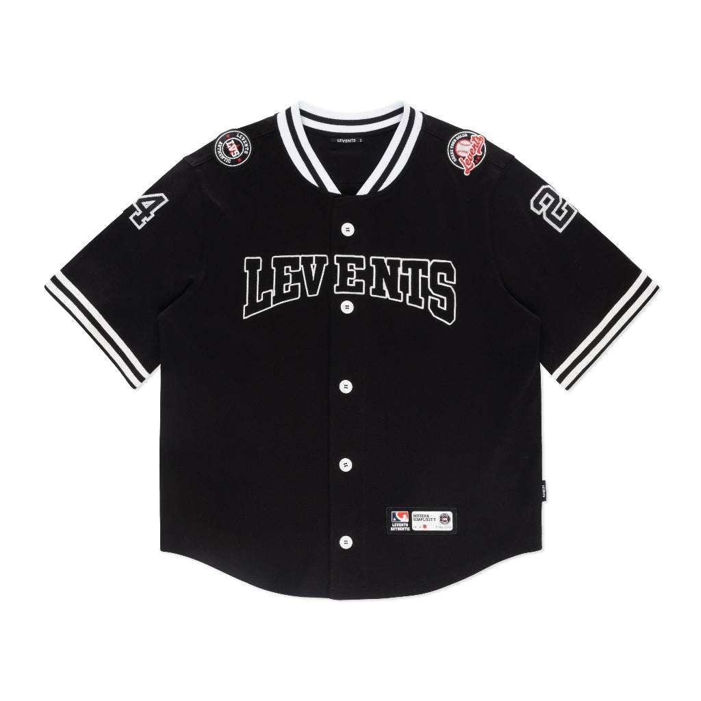 Levents Baseball Jersey 100% Cotton Unisex Oversized