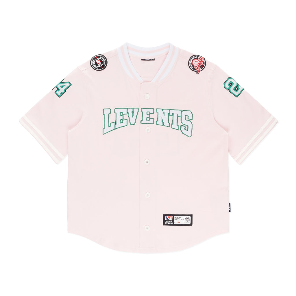 Levents Baseball Jersey 100% Cotton Unisex Oversized