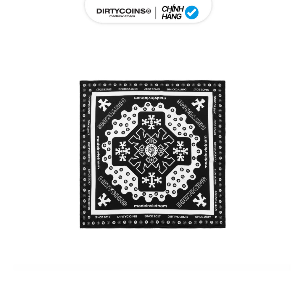 DirtyCoins Signature Y Pattern Bandana Towel