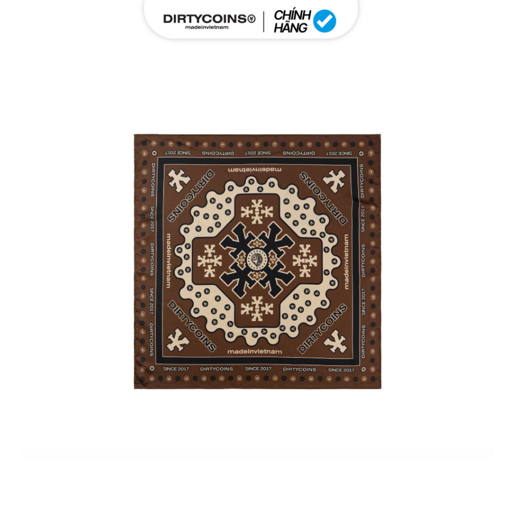 DirtyCoins Signature Y Pattern Bandana Towel