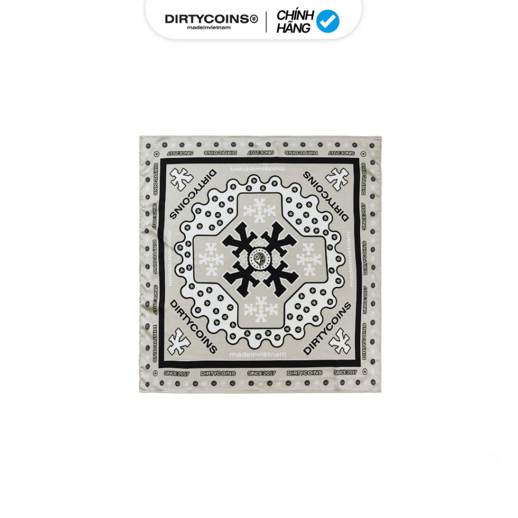 DirtyCoins Signature Y Pattern Bandana Towel