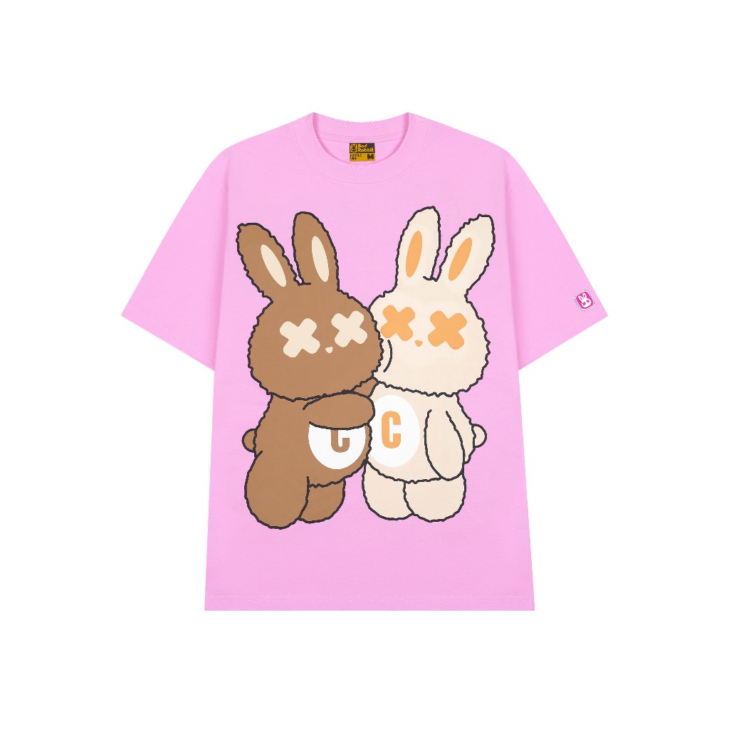 ÁO THUN UNISEX BAD RABBIT - HUG TEE  - LOCAL BRAND CHÍNH HÃNG
