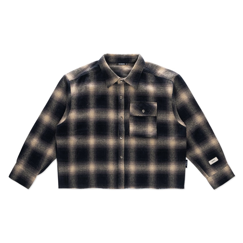 Levents Classic Flannel Shirt 100% Cotton Unisex Boxy