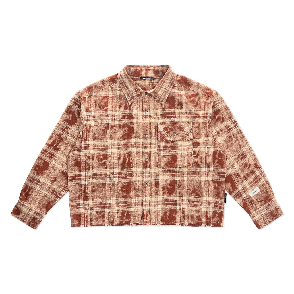 Levents Classic Flannel Shirt 100% Cotton Unisex Boxy