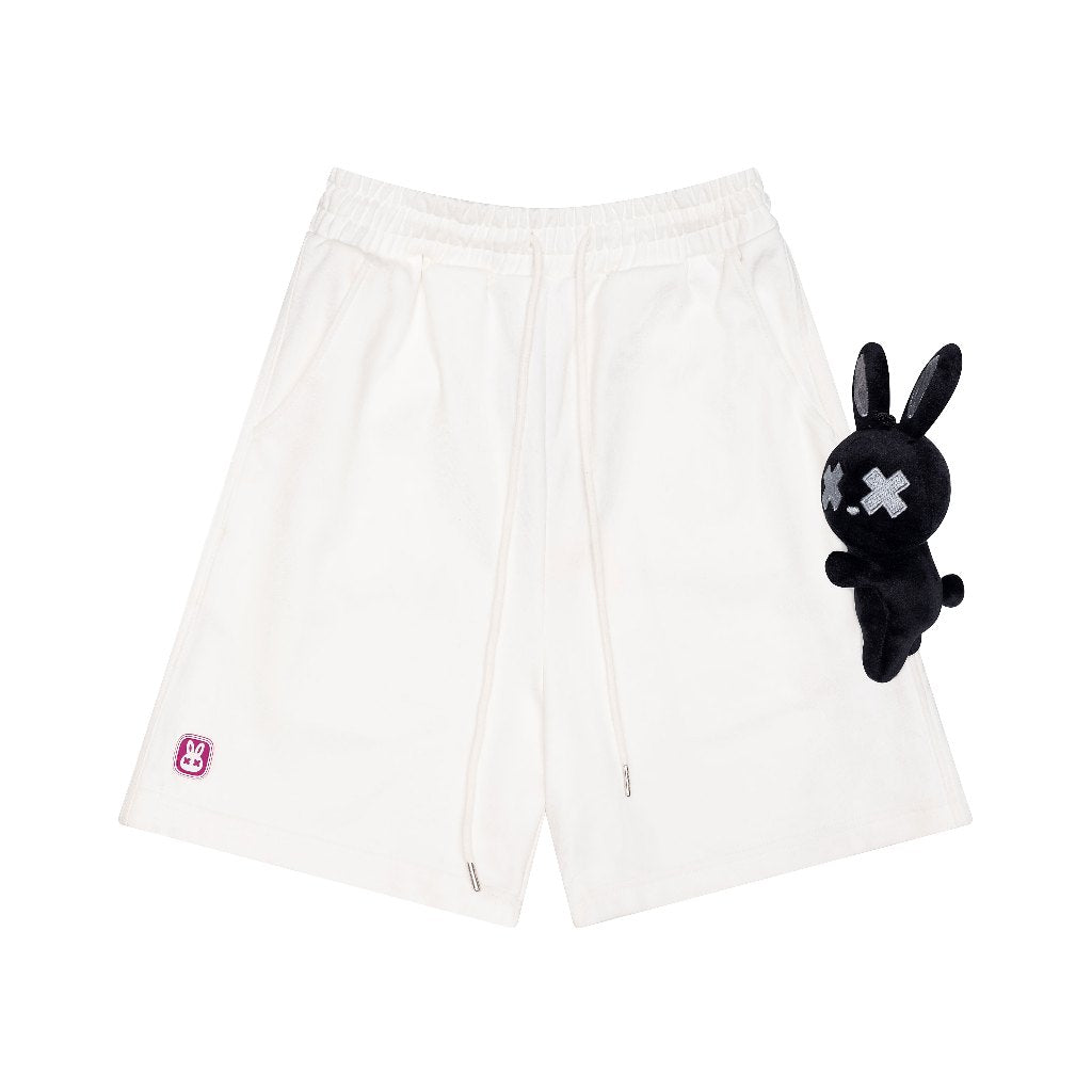 Flannel SHORTS - SLEEPY RABBIT SHORTS - DREAMER COLLECTION - BAD RABBIT CLUB