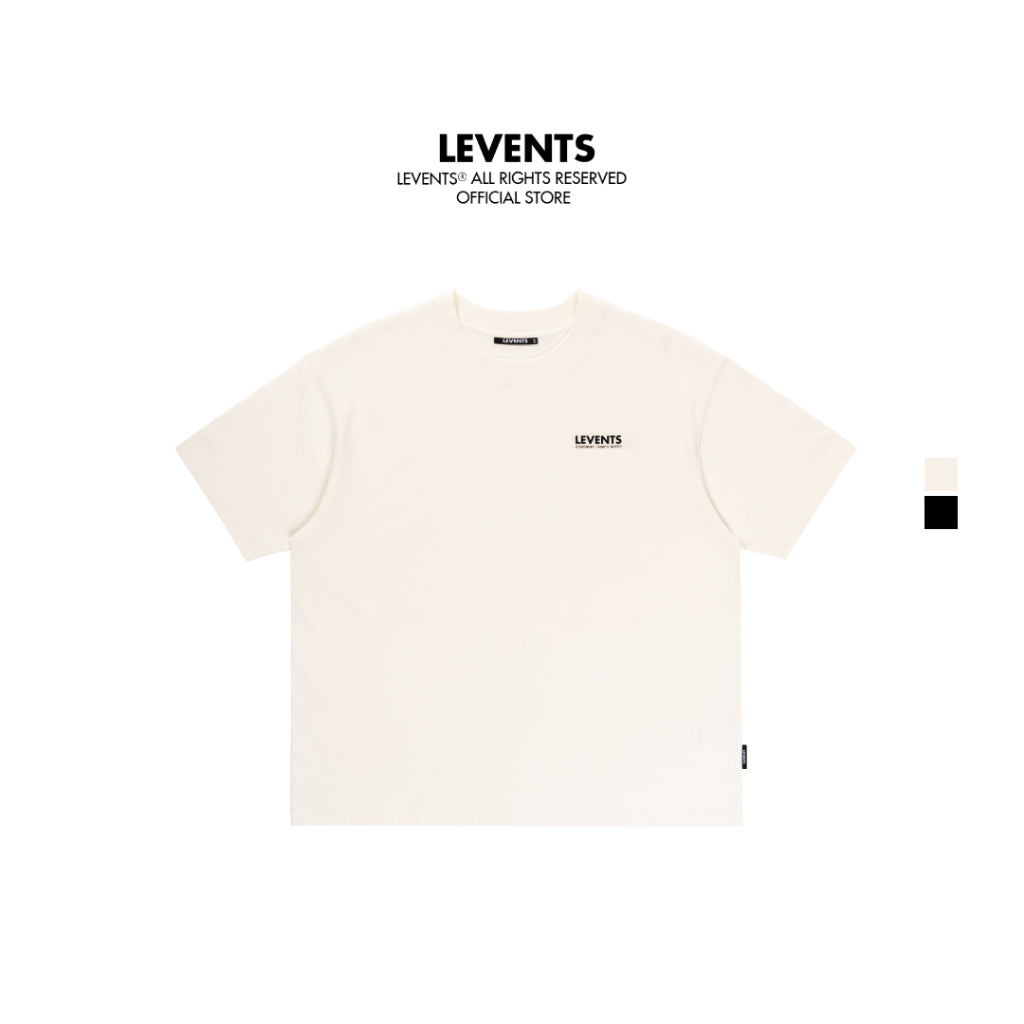 Semi-Oversize Levents XL Logo 3.0 Tee 100% Cotton T-shirt Unisex