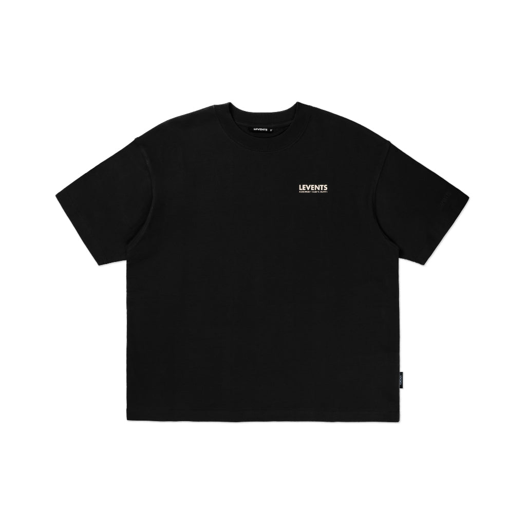 Semi-Oversize Levents XL Logo 3.0 Tee 100% Cotton T-shirt Unisex